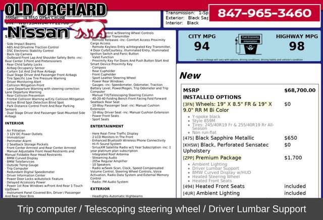 Used 2023 BMW i4 M50 w/ Premium Package image 10