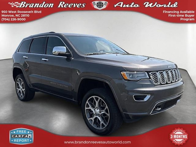 Used 2021 Jeep Grand Cherokee Overland AWD/4WD image 3