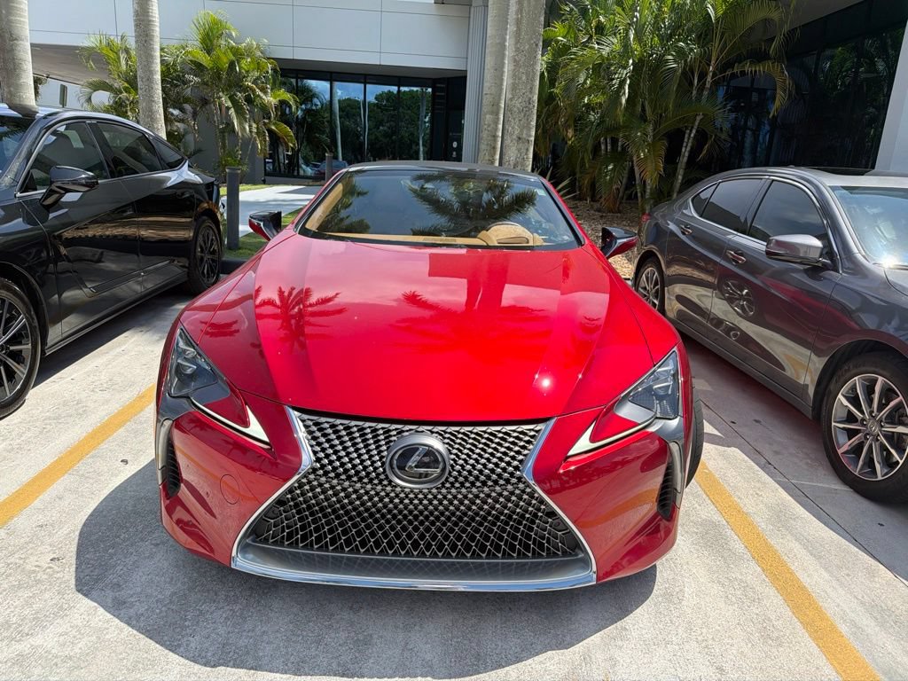 Certified 2021 Lexus LC 500 Convertible w/ Touring Package RWD image 4