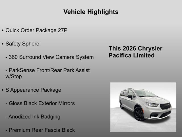 New 2026 Chrysler Pacifica Limited image 5