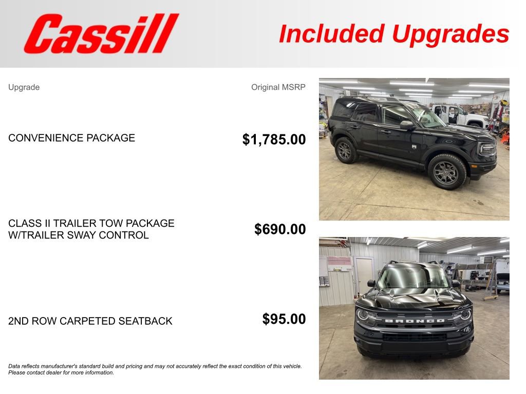 Used 2023 Ford Bronco Sport Big Bend w/ Convenience Package image 28