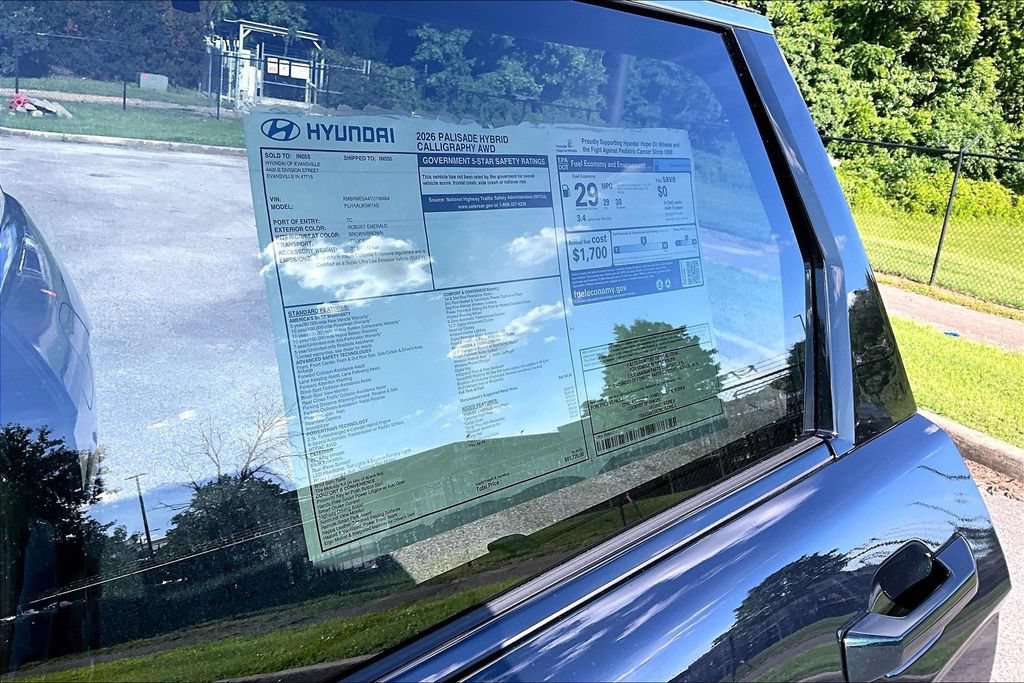 New 2026 Hyundai Palisade Calligraphy AWD/4WD image 16