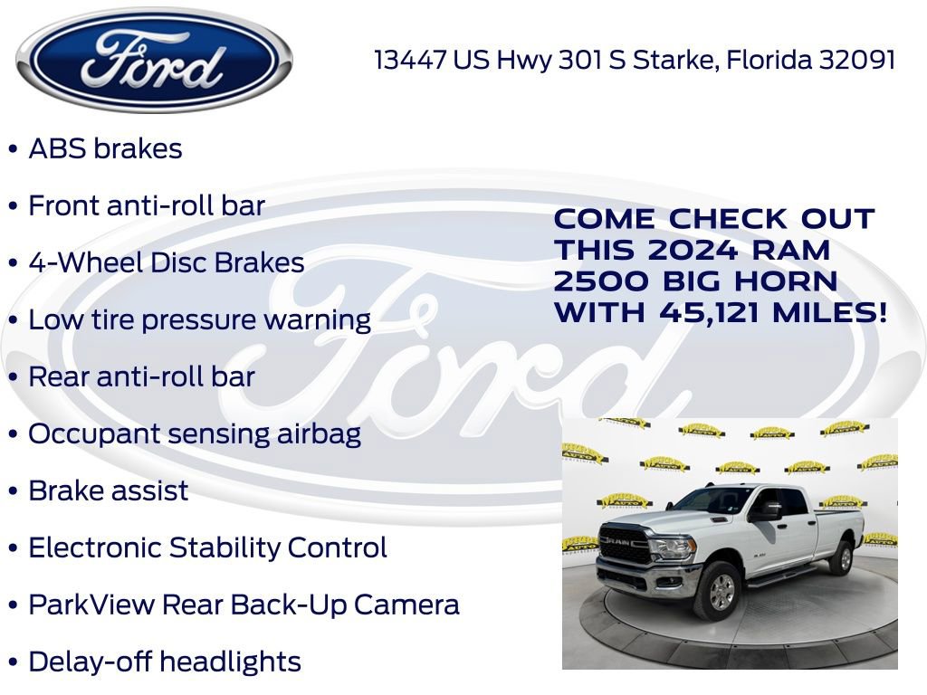 Used 2024 RAM 2500 Big Horn image 25