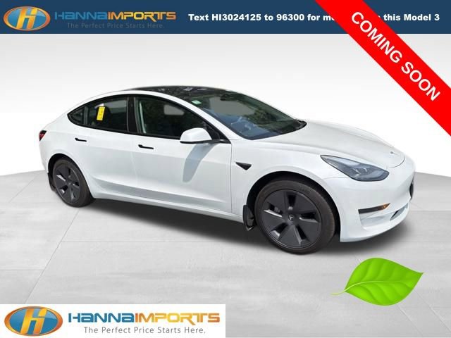 Used 2021 Tesla Model 3 Standard Range Plus