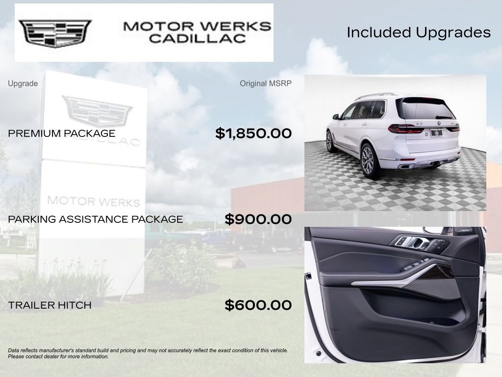Used 2025 BMW X7 xDrive40i w/ Premium Package AWD/4WD image 8