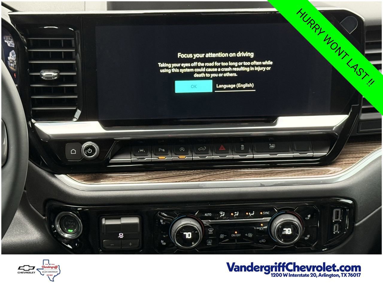 New 2026 Chevrolet Silverado 1500 LT w/ Texas Edition Plus RWD image 15