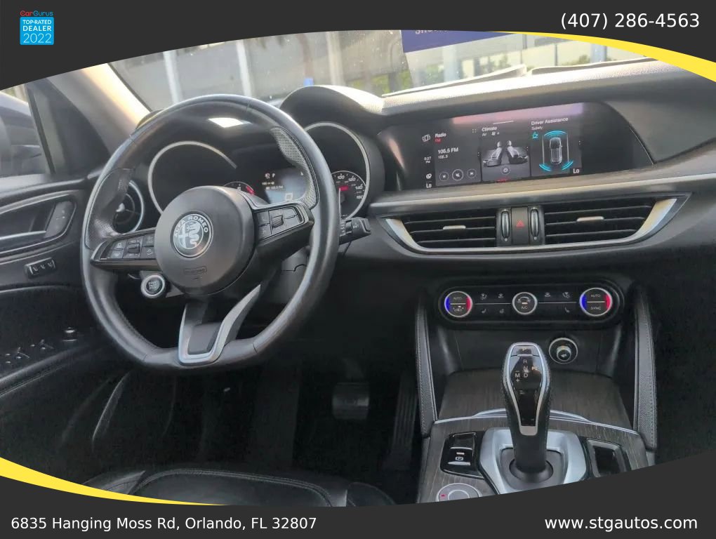 Used 2021 Alfa Romeo Stelvio Ti w/ Nero Edizione AWD/4WD image 18