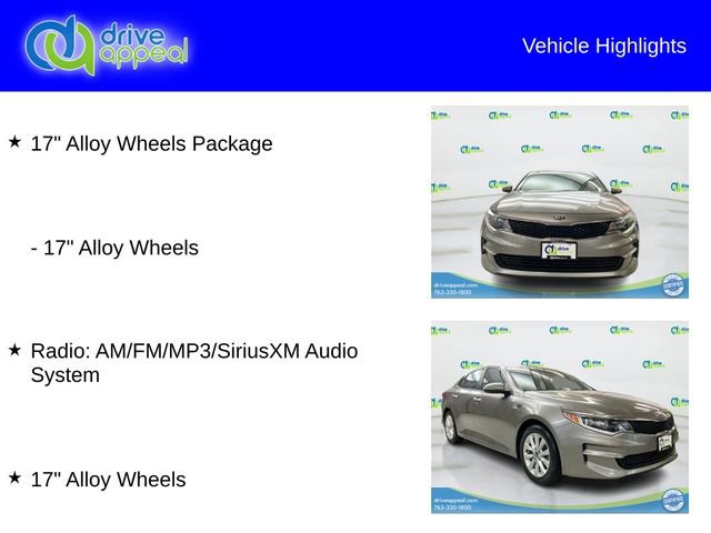 Used 2018 Kia Optima LX w/ 17" Alloy Wheels Package image 6