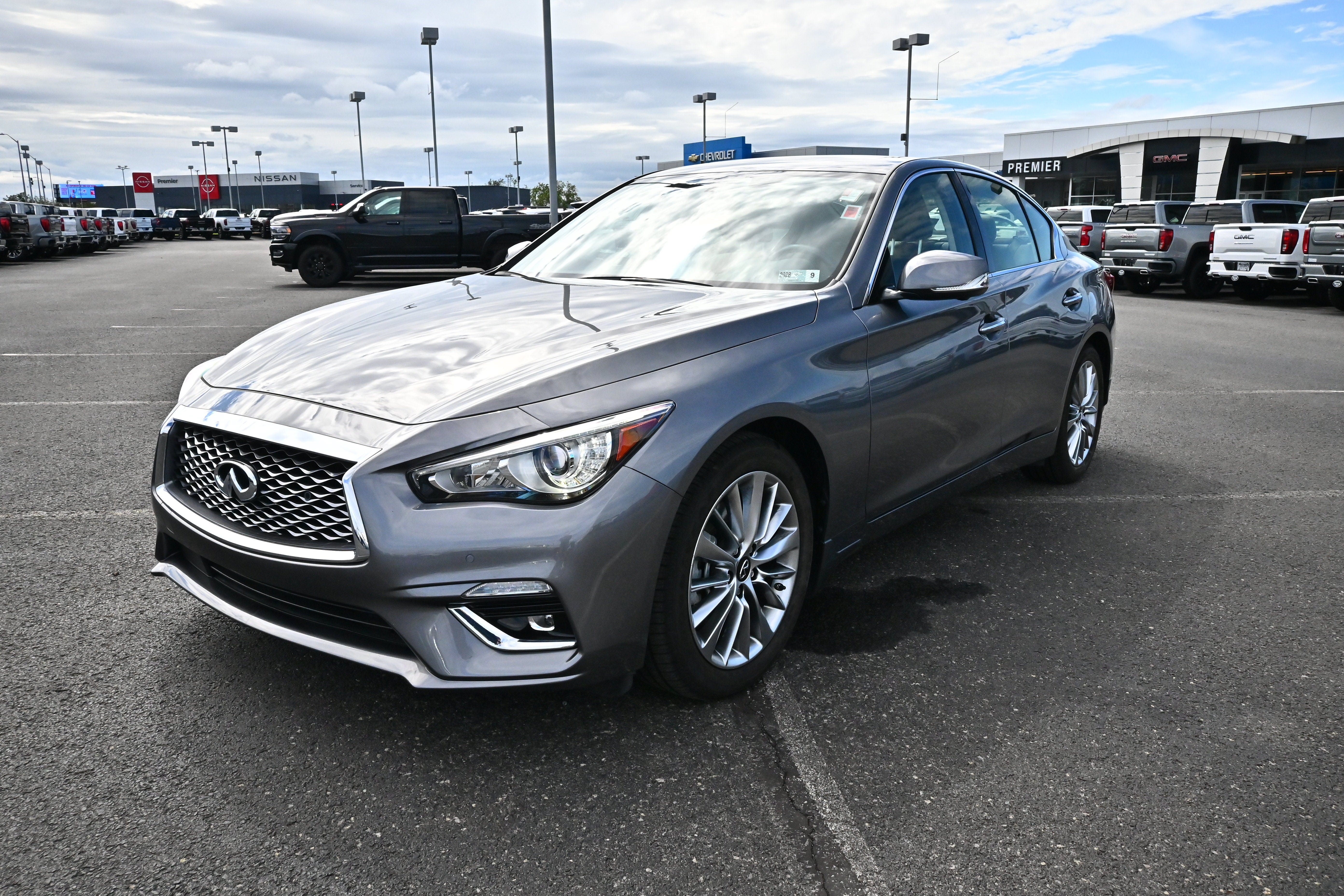Used 2023 INFINITI Q50 Luxe w/ Cargo Package AWD/4WD image 4