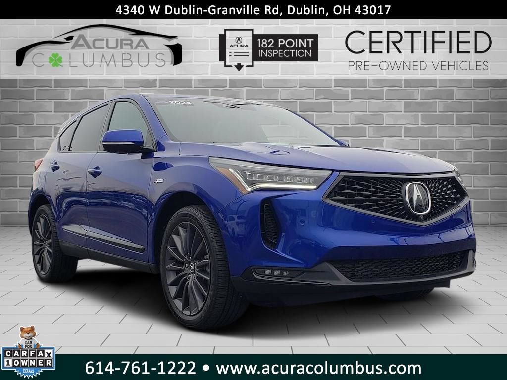 Certified 2024 Acura RDX A-Spec AWD/4WD image 1