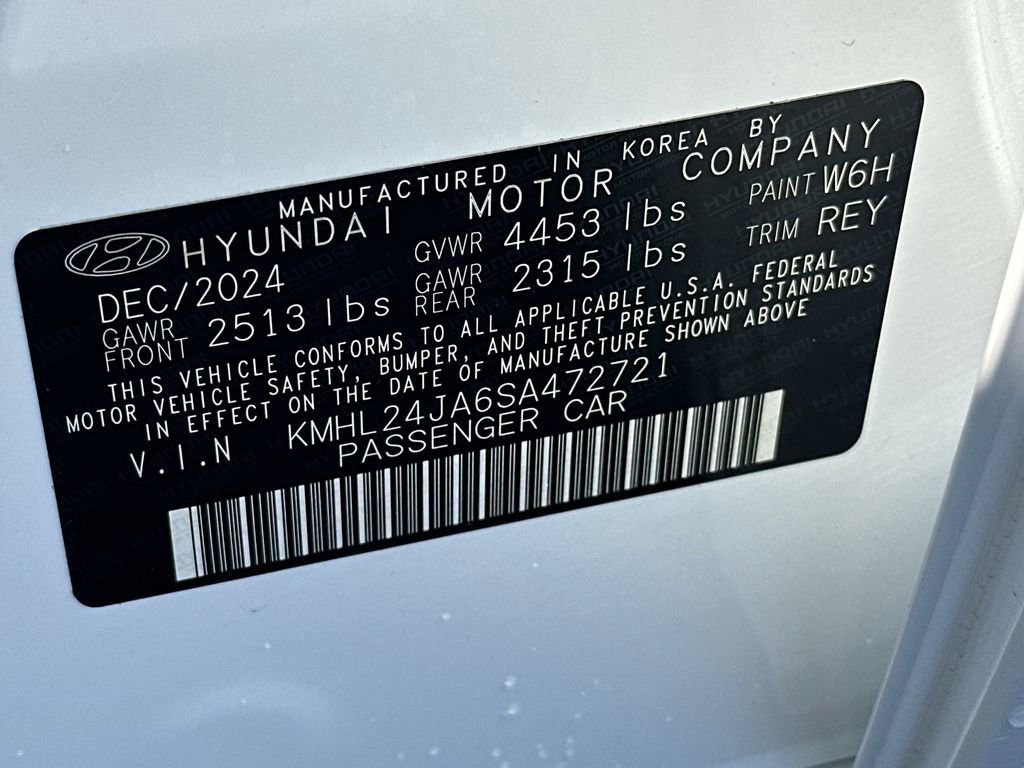 New 2025 Hyundai Sonata SE image 36