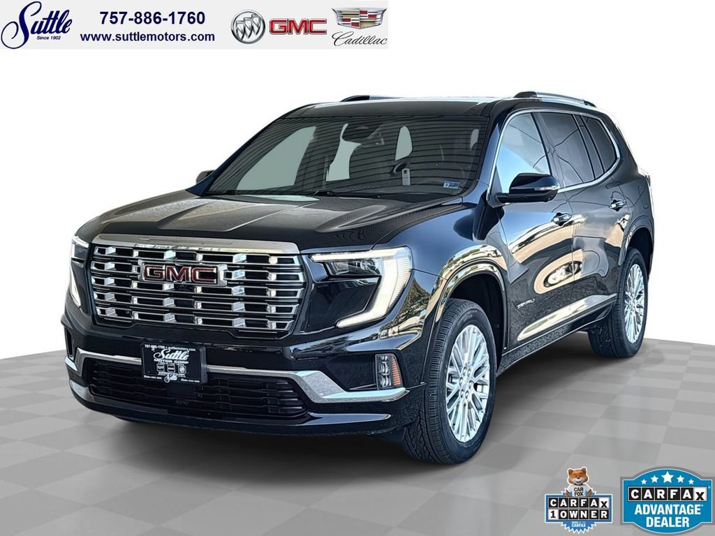 Certified 2024 GMC Acadia Denali w/ LPO, Floor Liner Package