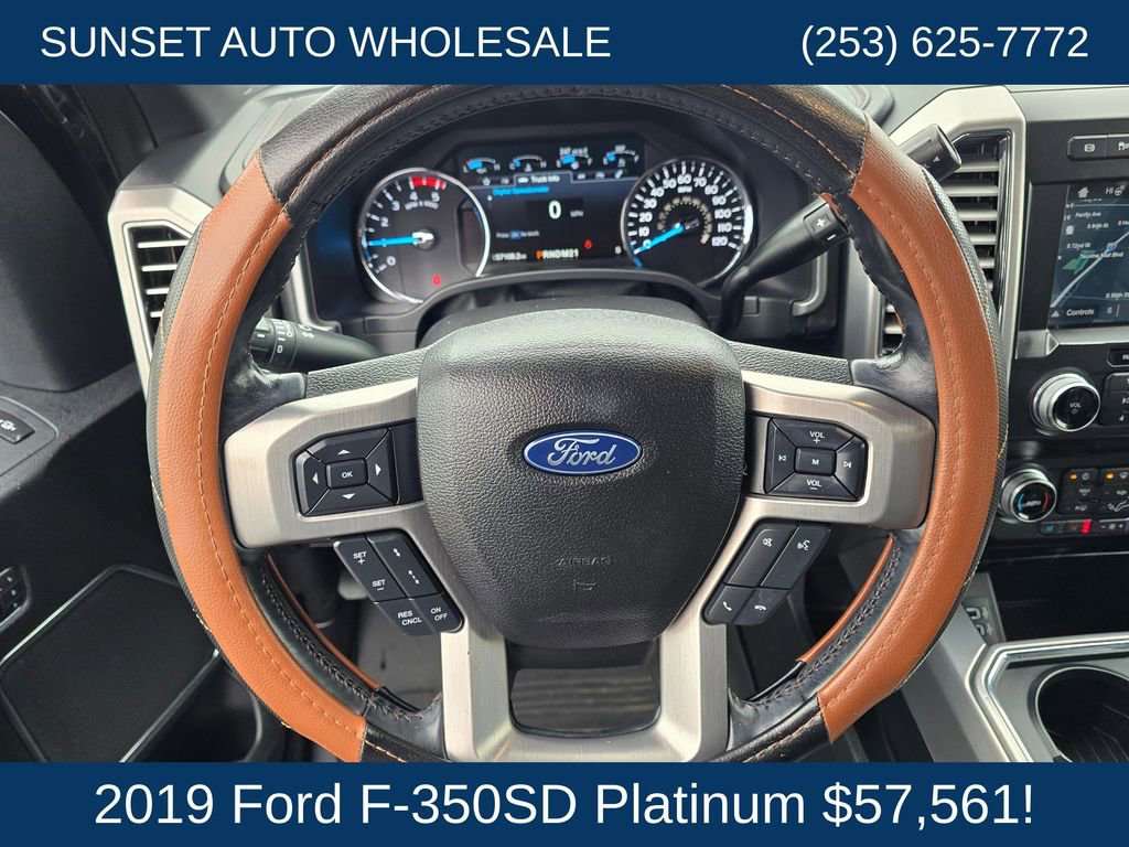 Used 2019 Ford F350 Platinum w/ Platinum Ultimate Package image 33