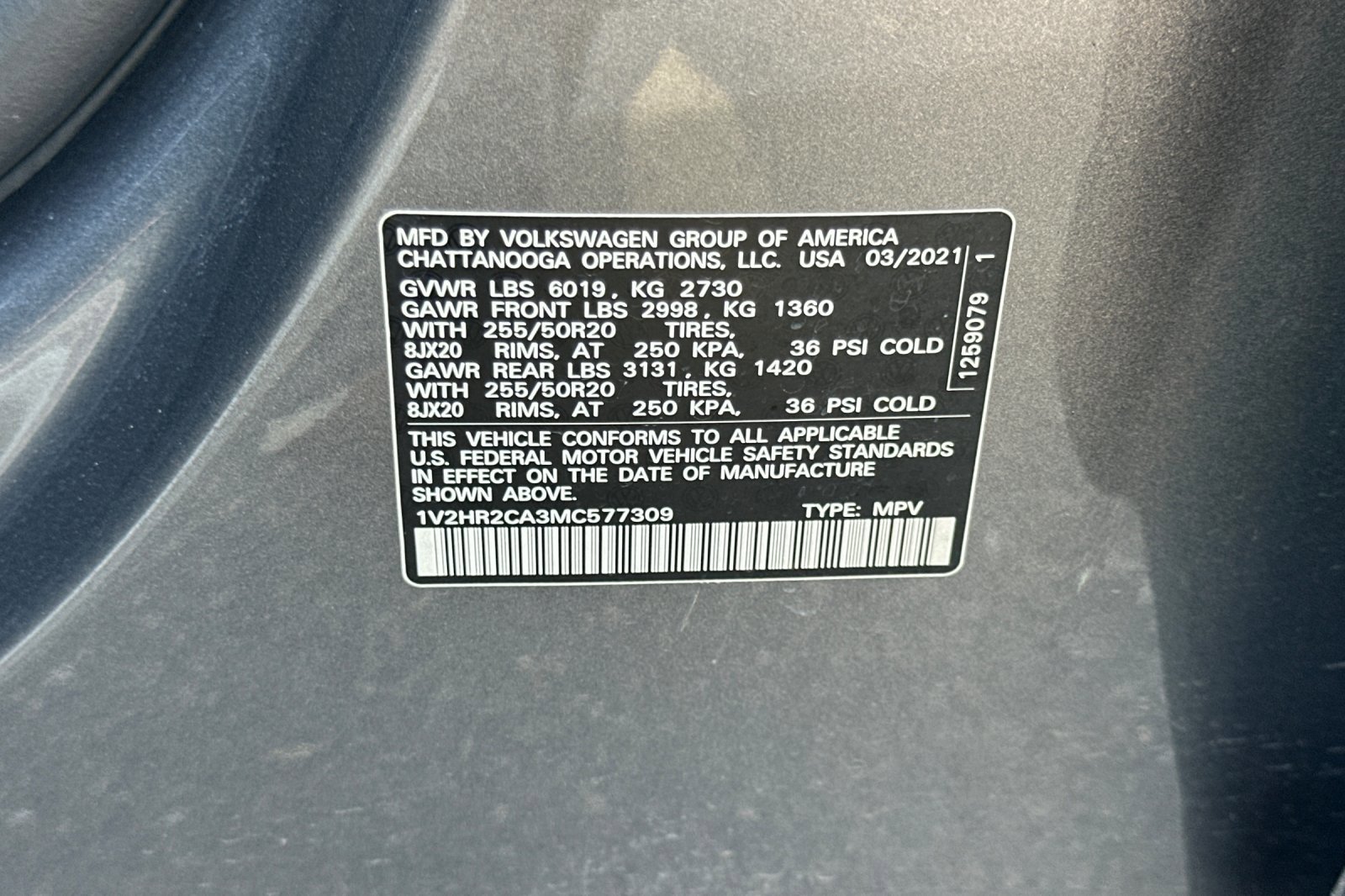 Used 2021 Volkswagen Atlas SE image 29