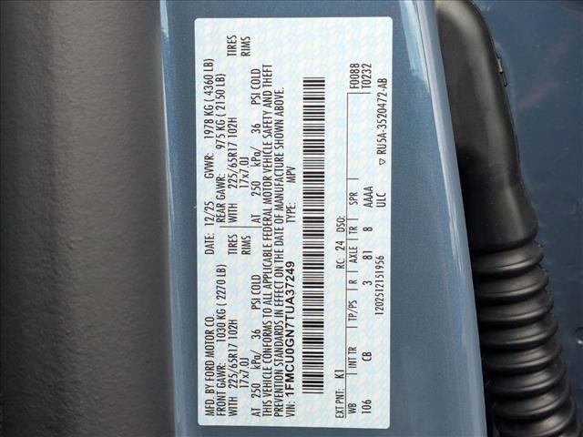 New 2026 Ford Escape Active image 17