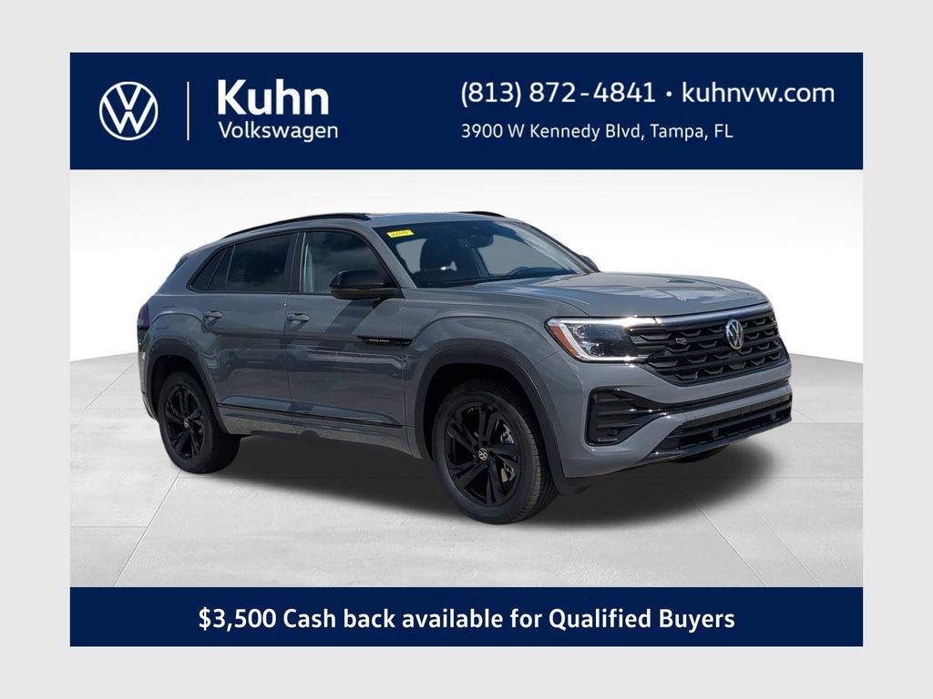 New 2026 Volkswagen Atlas Cross Sport SEL R-Line AWD/4WD image 1