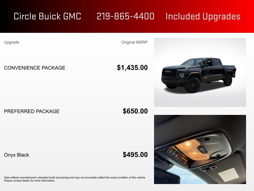 New 2026 GMC Canyon Elevation w/ Convenience Package AWD/4WD image 3