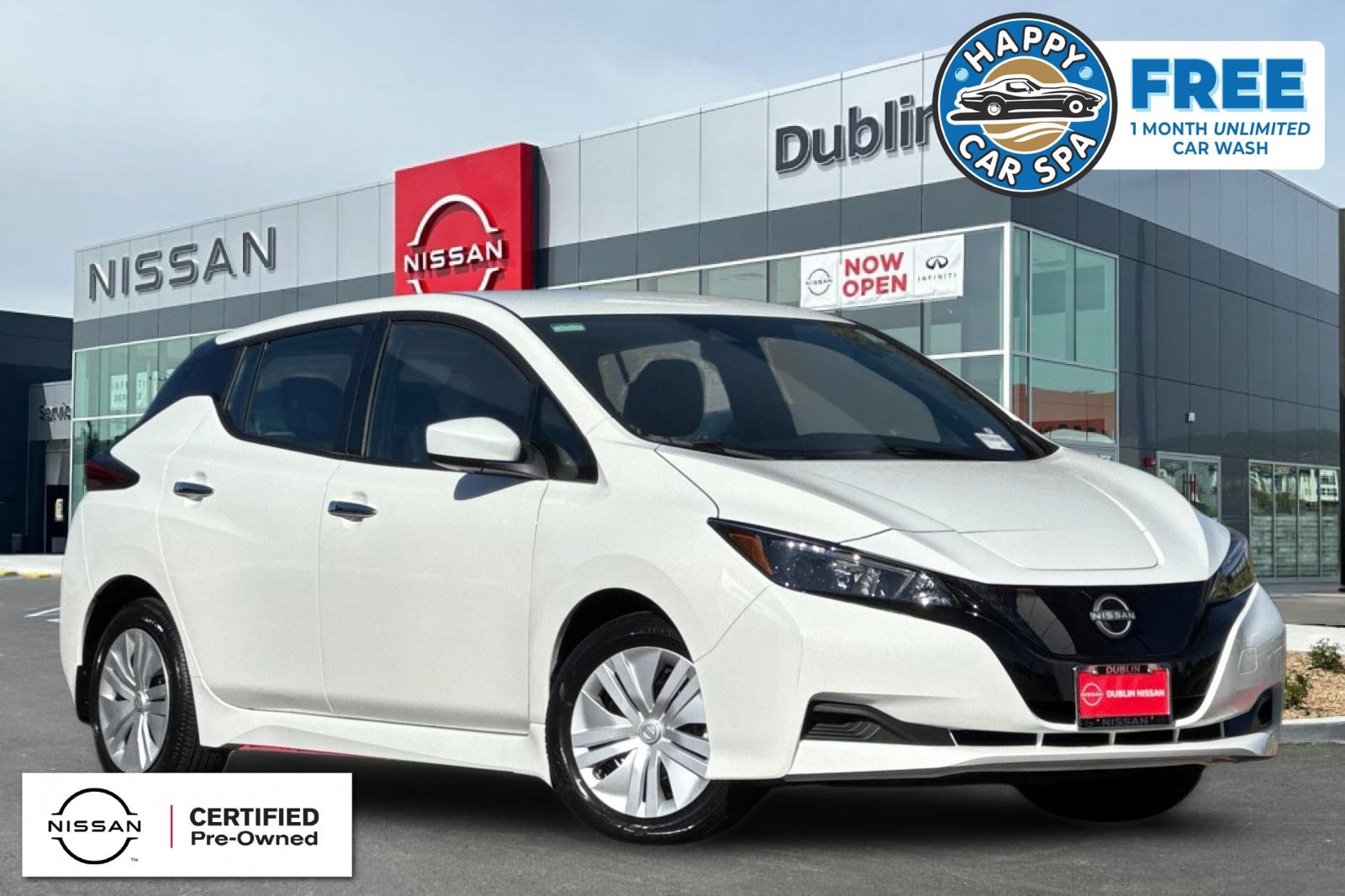 Certified 2025 Nissan Leaf S FWD image 1