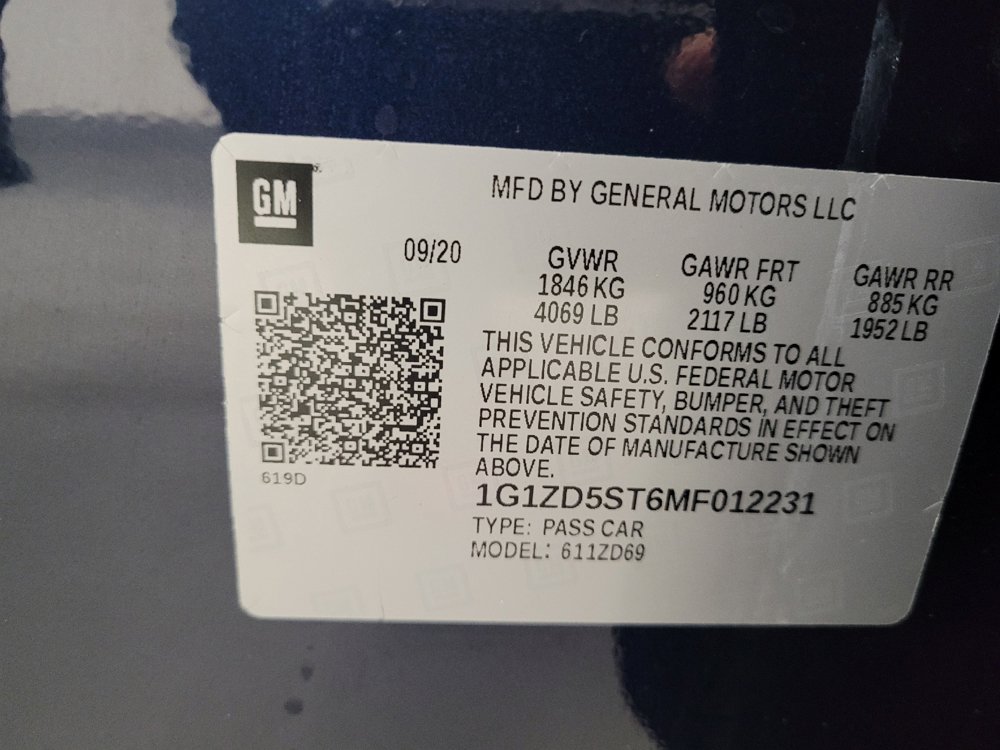 Used 2021 Chevrolet Malibu LT FWD image 33