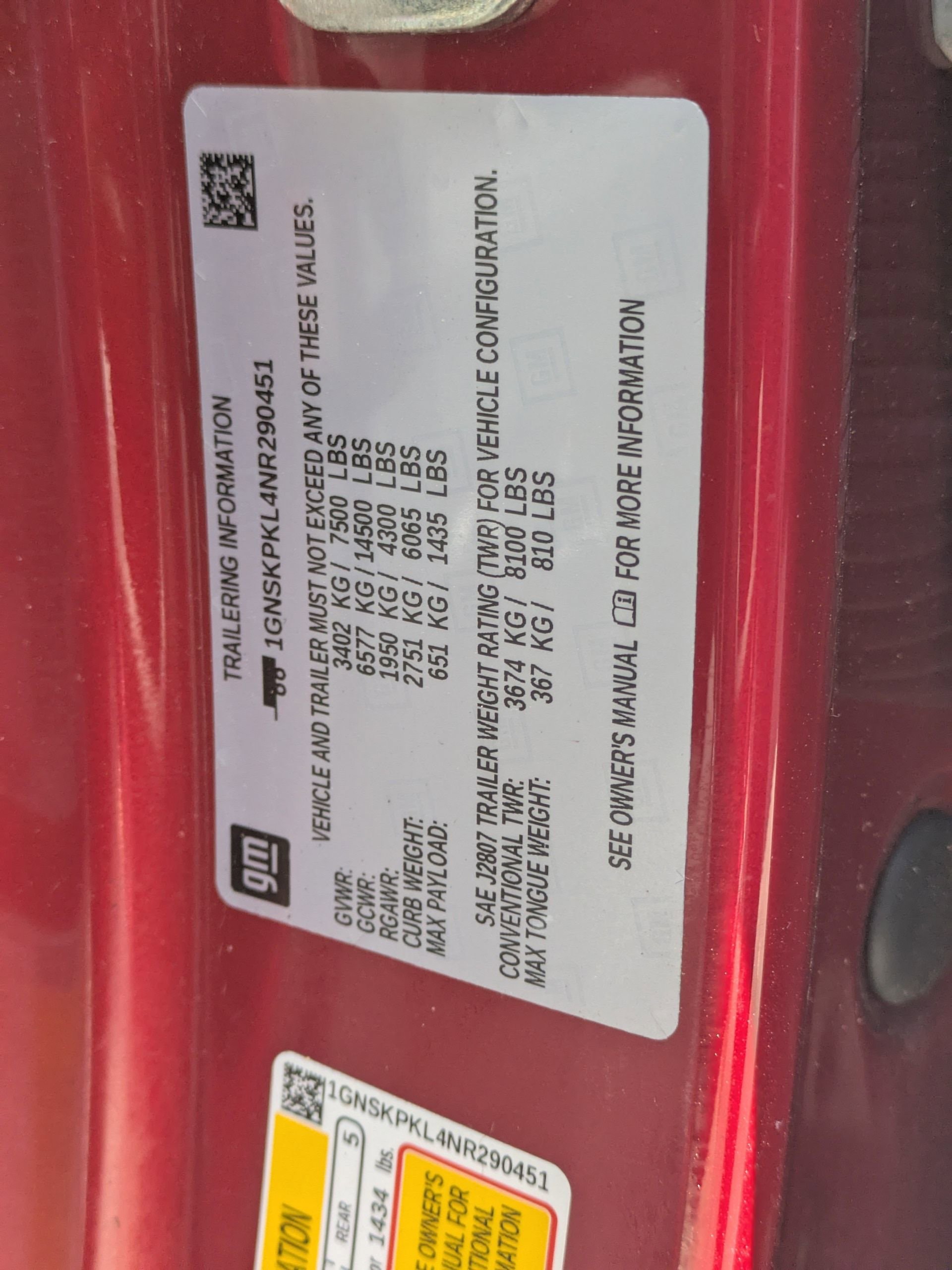 Used 2022 Chevrolet Tahoe Z71 w/ Z71 Off-Road Package image 47