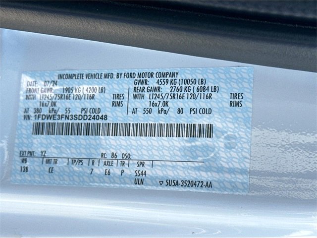 New 2025 Ford E-350 and Econoline 350 Super Duty w/ Power Equipment Group image 16