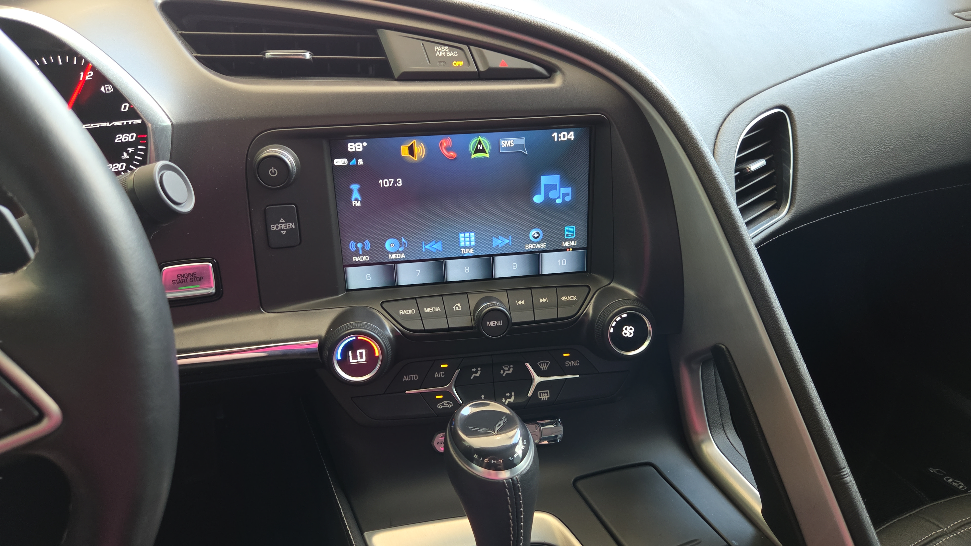 Used 2019 Chevrolet Corvette Grand Sport w/ Carbon Flash Badge Package RWD image 16