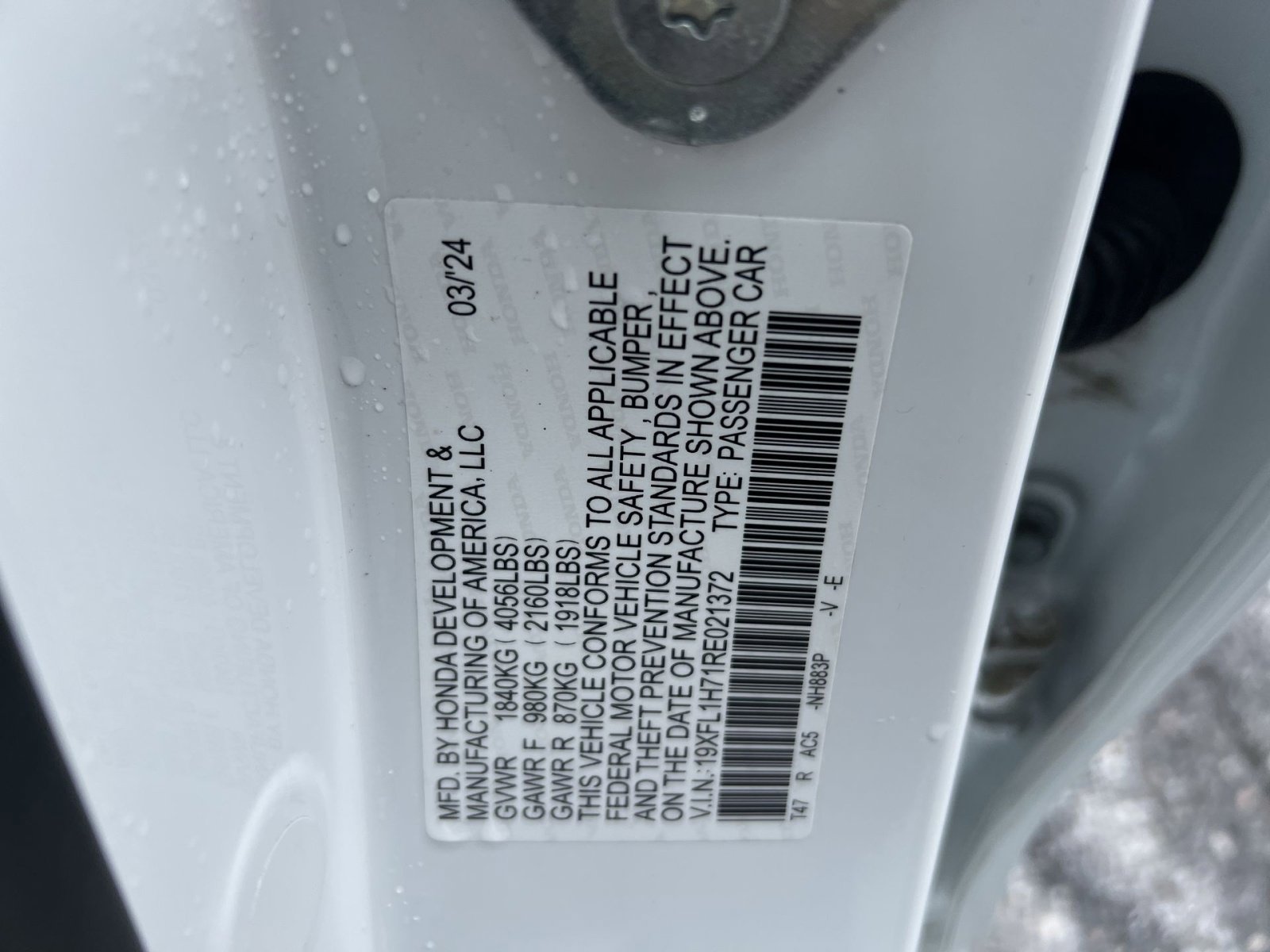 Used 2024 Honda Civic EX-L image 28