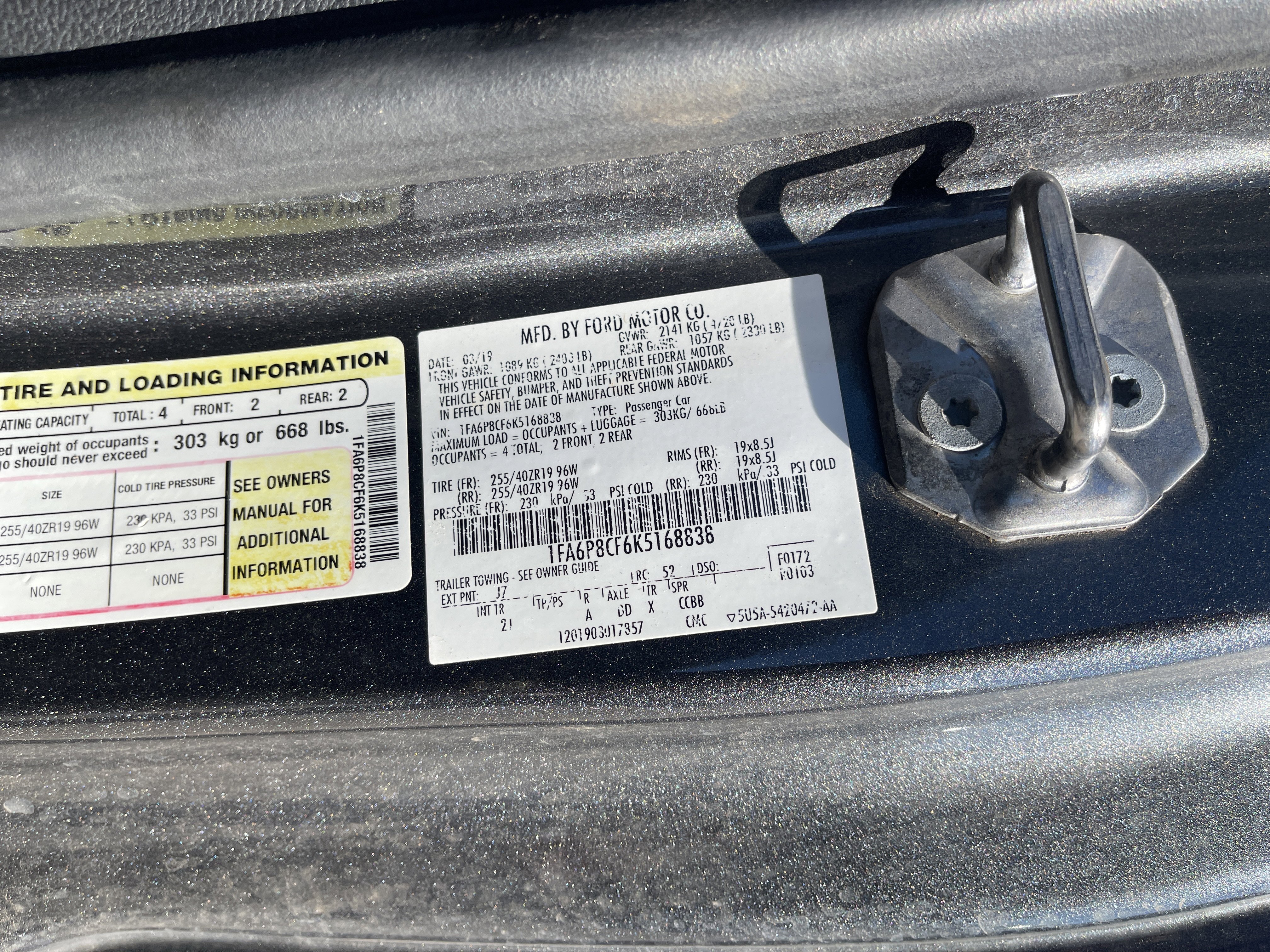 Used 2019 Ford Mustang GT w/ Black Accent Package image 38