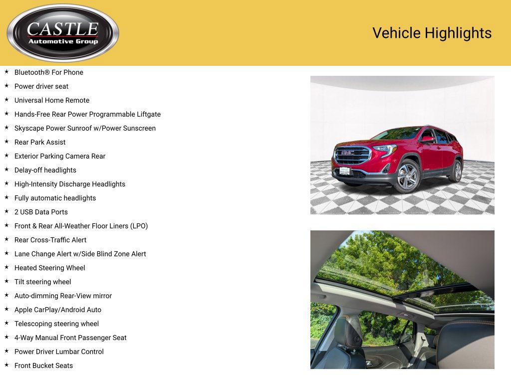 Used 2019 GMC Terrain SLT w/ Preferred Package AWD/4WD image 7