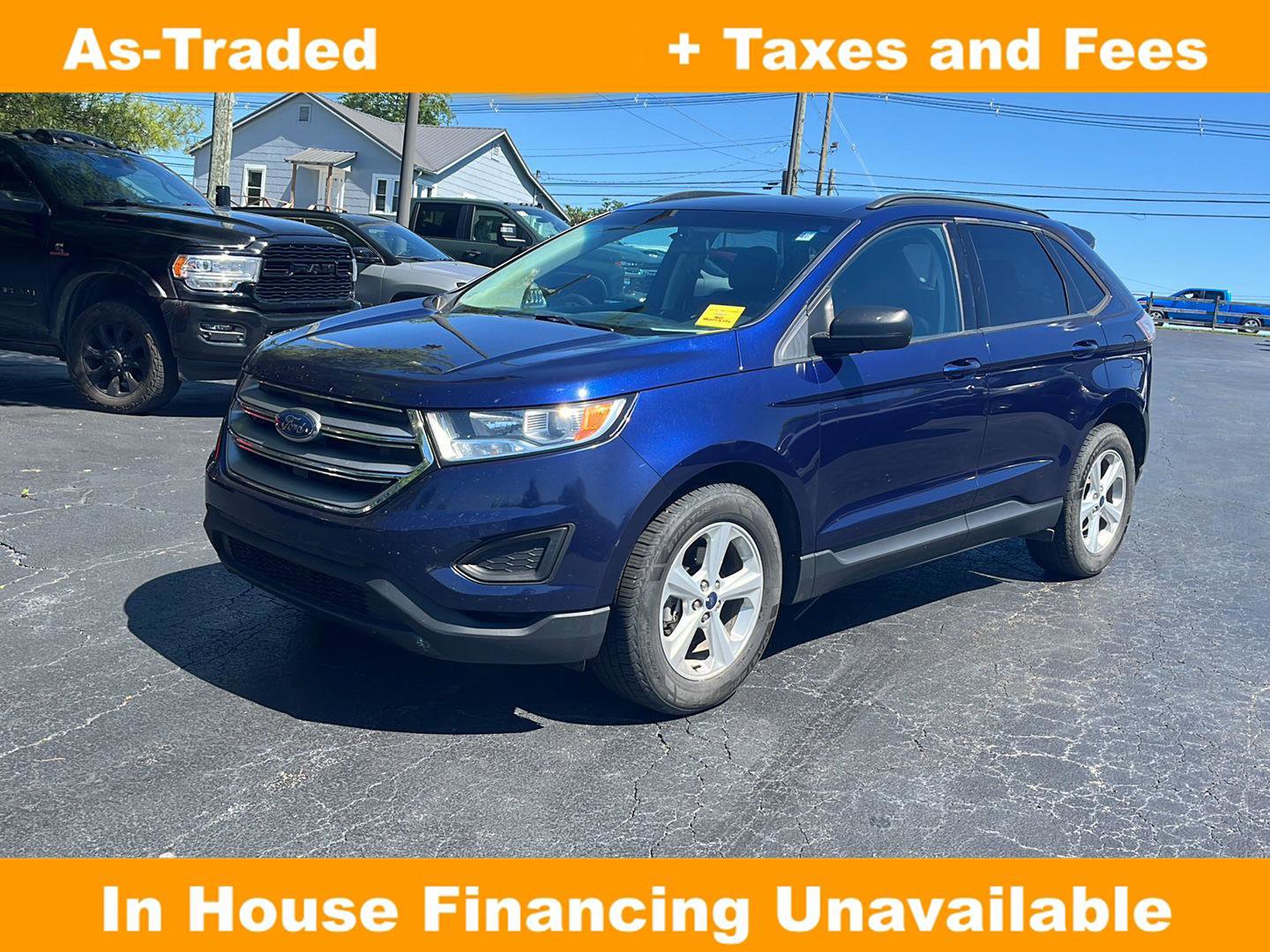 Used 2016 Ford Edge SE FWD image 1