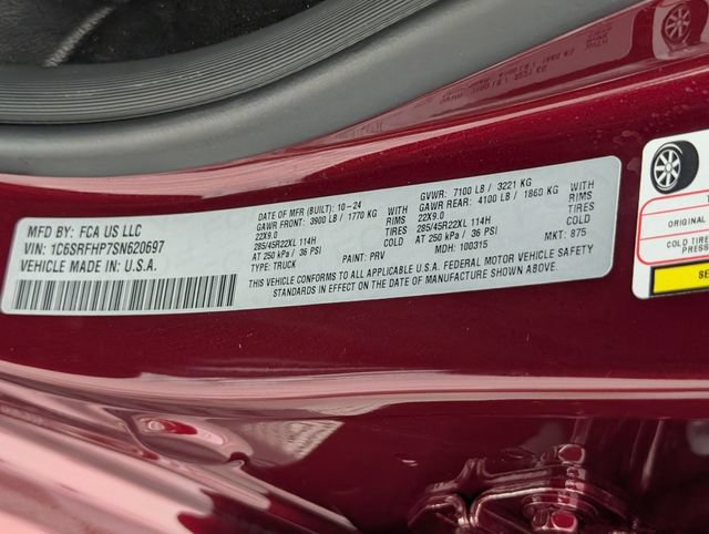 Certified 2025 RAM 1500 Limited AWD/4WD image 37