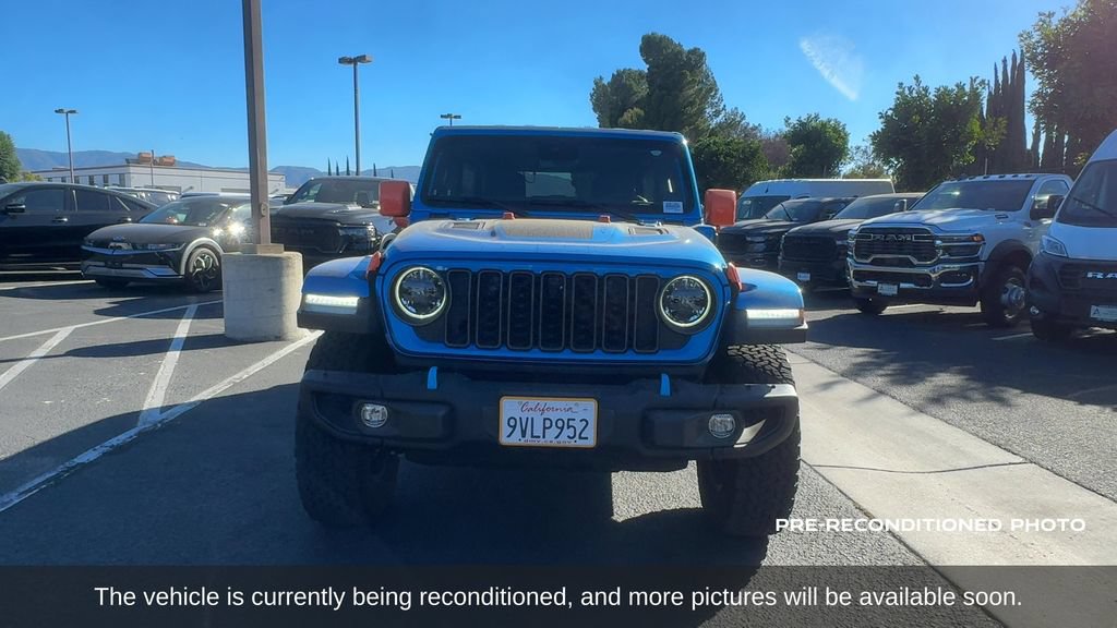 Used 2024 Jeep Wrangler Unlimited Rubicon 4xe AWD/4WD image 2