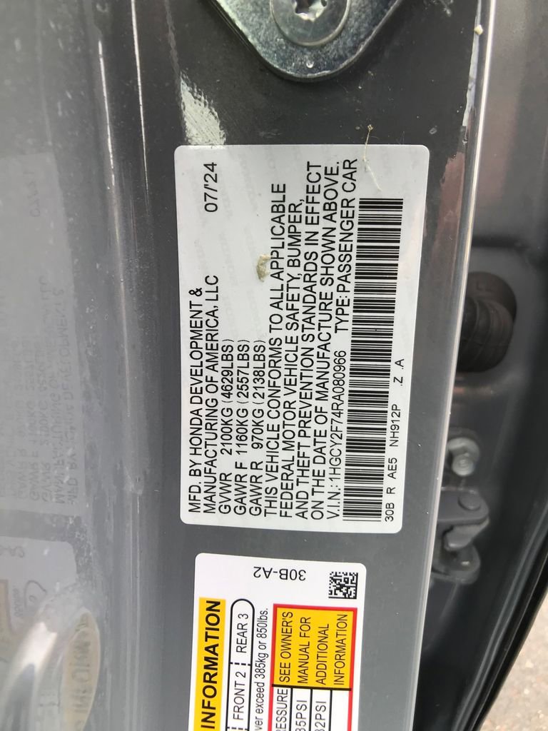 Certified 2024 Honda Accord Sport image 16