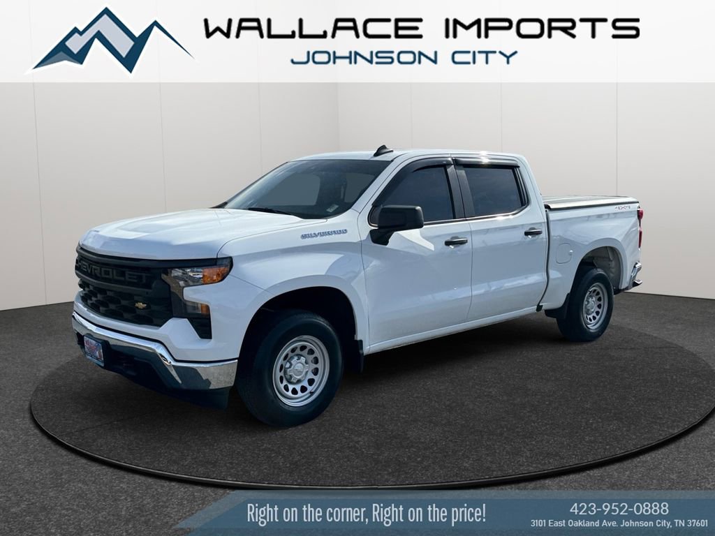 Used 2023 Chevrolet Silverado 1500 W/T w/ WT Value Package AWD/4WD image 2