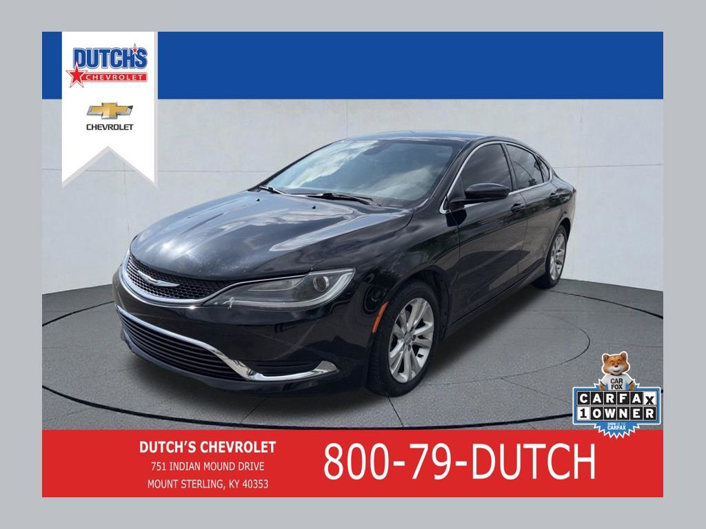 Used 2015 Chrysler 200 Limited w/ Convenience Group FWD 360° Tour