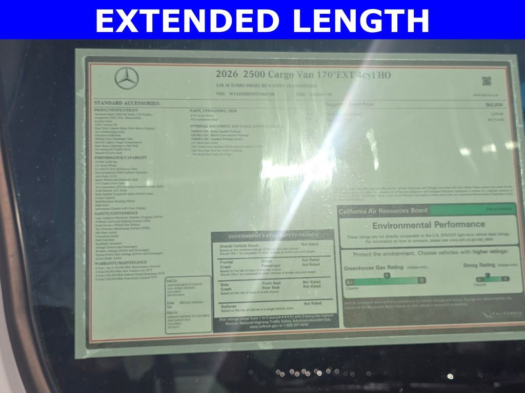 New 2026 Mercedes-Benz Sprinter 2500 image 12