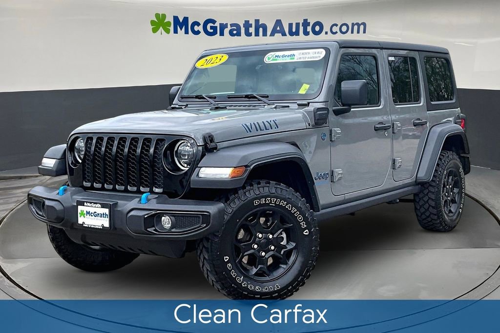 Used 2023 Jeep Wrangler Unlimited w/ Cold Weather Group AWD/4WD image 3