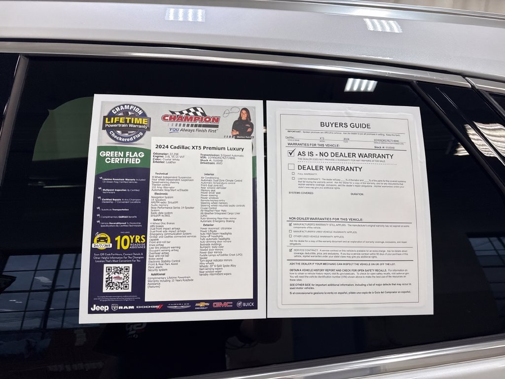 Used 2024 Cadillac XT5 Premium Luxury AWD/4WD image 35