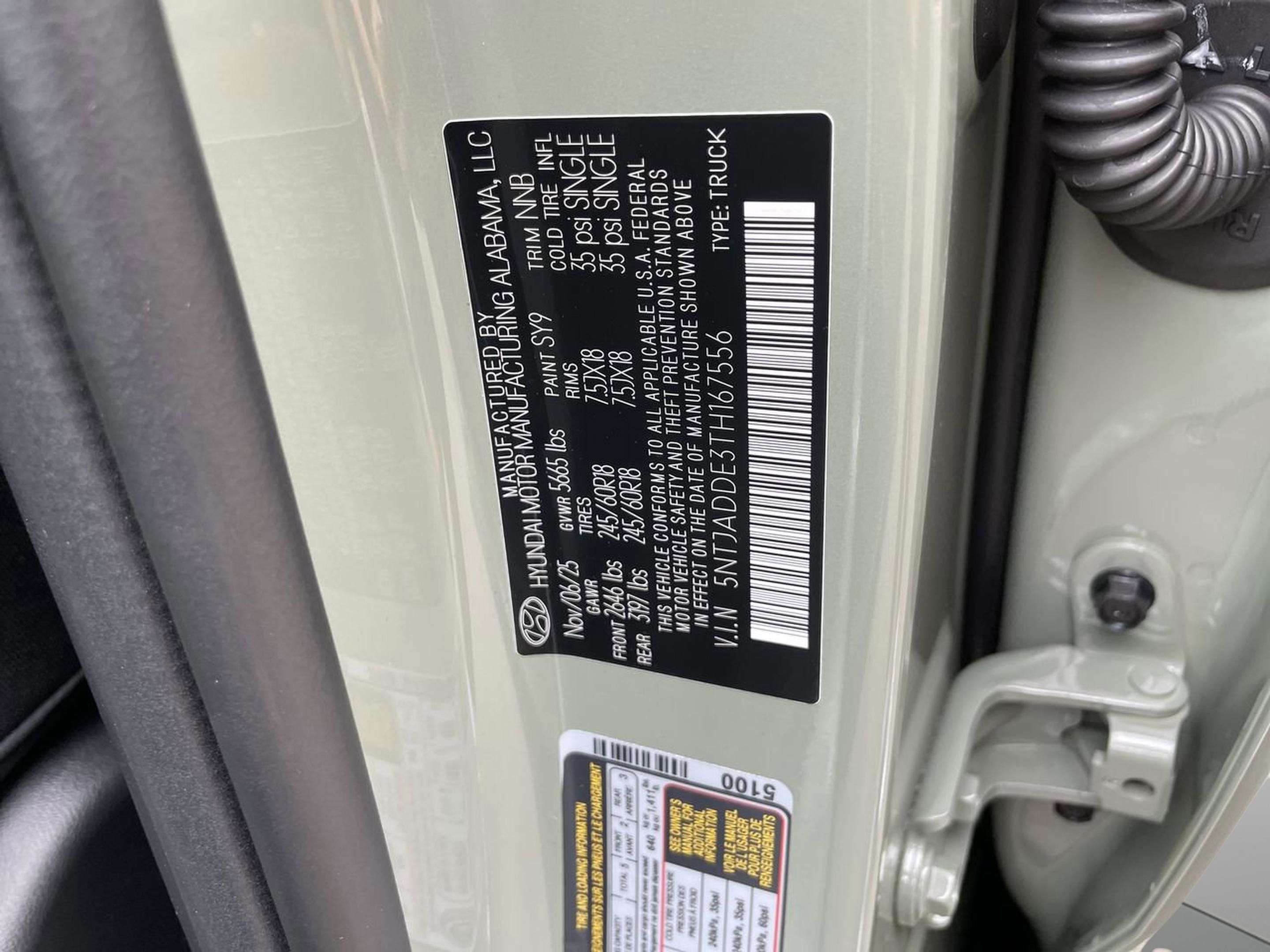 New 2026 Hyundai Santa Cruz SE image 25