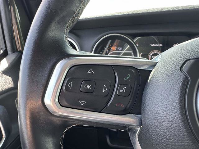 Used 2021 Jeep Wrangler Unlimited Sahara w/ Uconnect 4C Nav & Sound Group AWD/4WD image 14