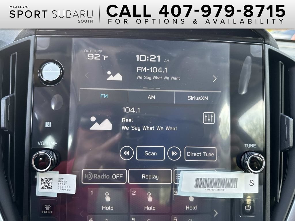New 2026 Subaru Impreza 2.0i Sport AWD/4WD image 29