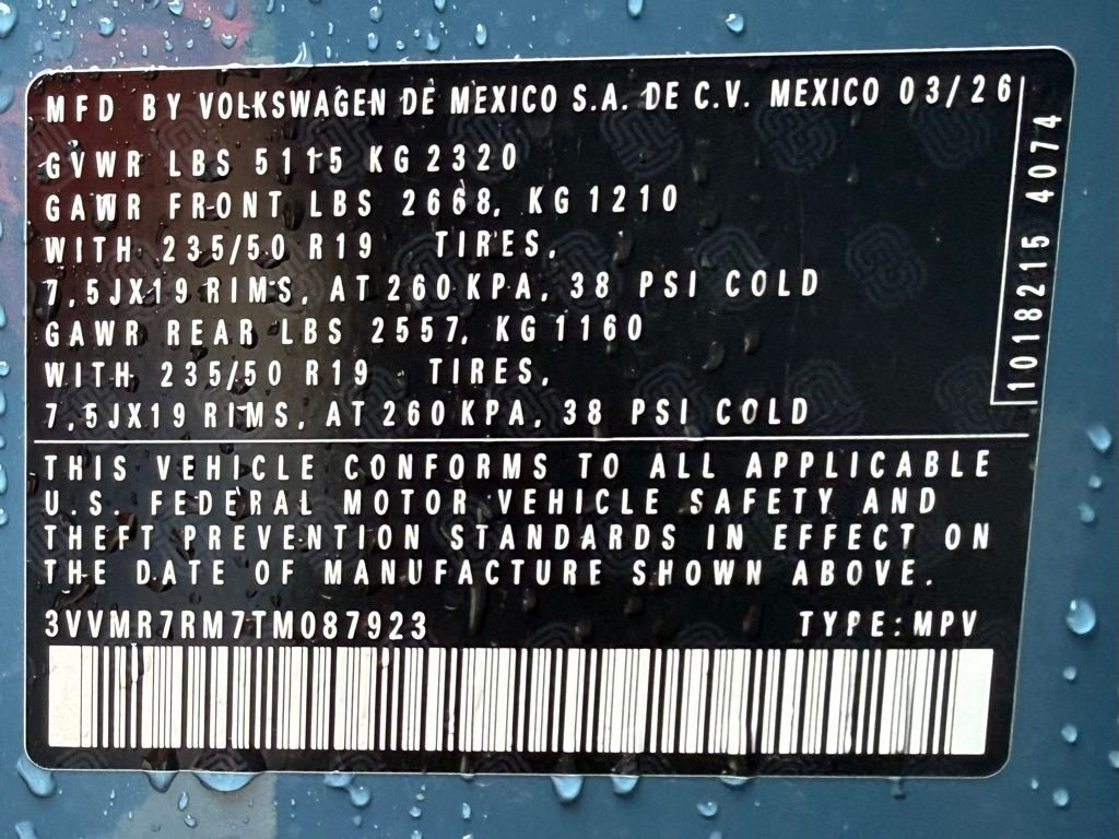 New 2026 Volkswagen Tiguan SE AWD/4WD image 43