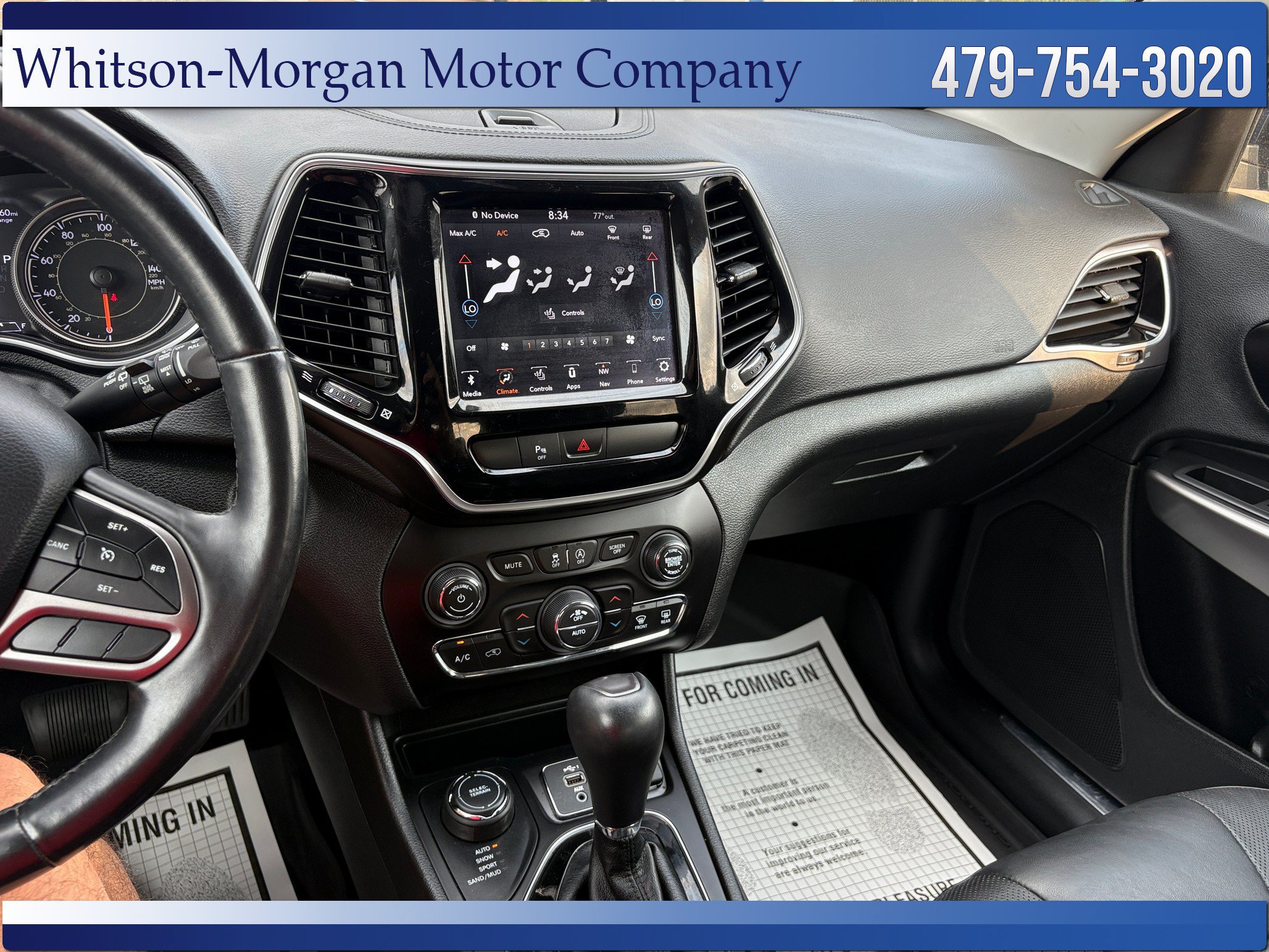Used 2020 Jeep Cherokee Limited w/ Trailer Tow Group AWD/4WD image 21