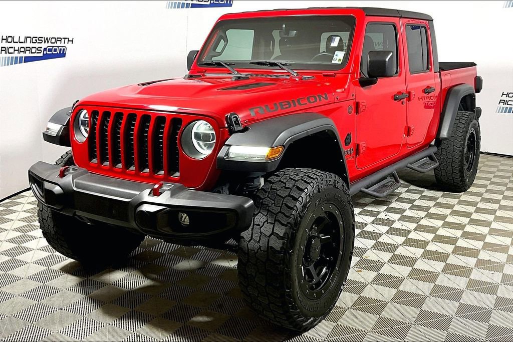 Used 2022 Jeep Gladiator Rubicon w/ LED Lighting Group AWD/4WD image 1