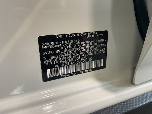 Used 2021 Subaru Crosstrek 2.0i Premium w/ Moonroof Package image 24