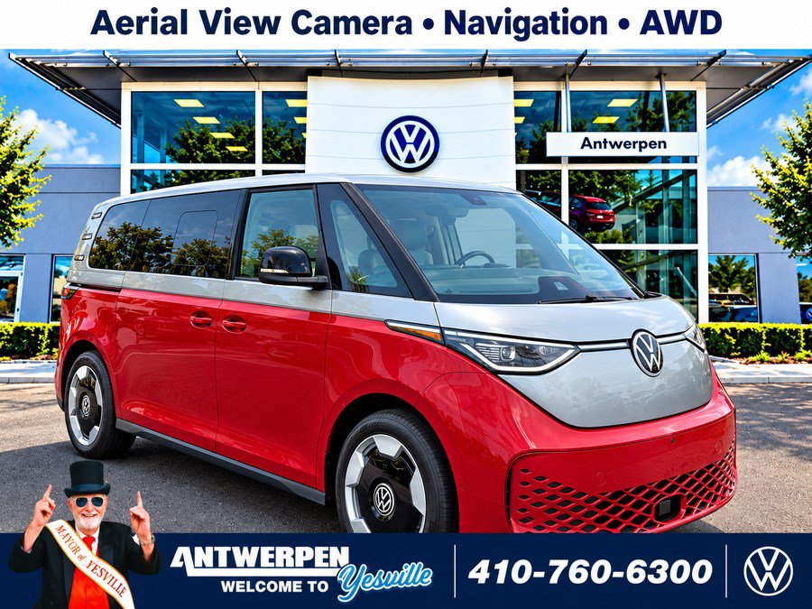 Used 2025 Volkswagen ID. Buzz Pro S Plus AWD/4WD image 1