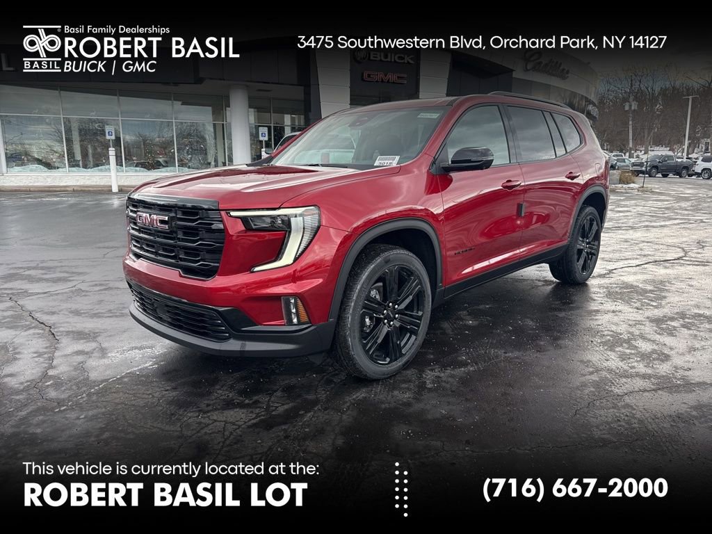 New 2026 GMC Acadia Elevation w/ Black Edition image 1
