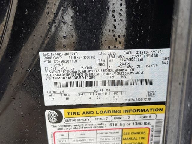 Used 2025 Ford Expedition Max Platinum AWD/4WD image 39