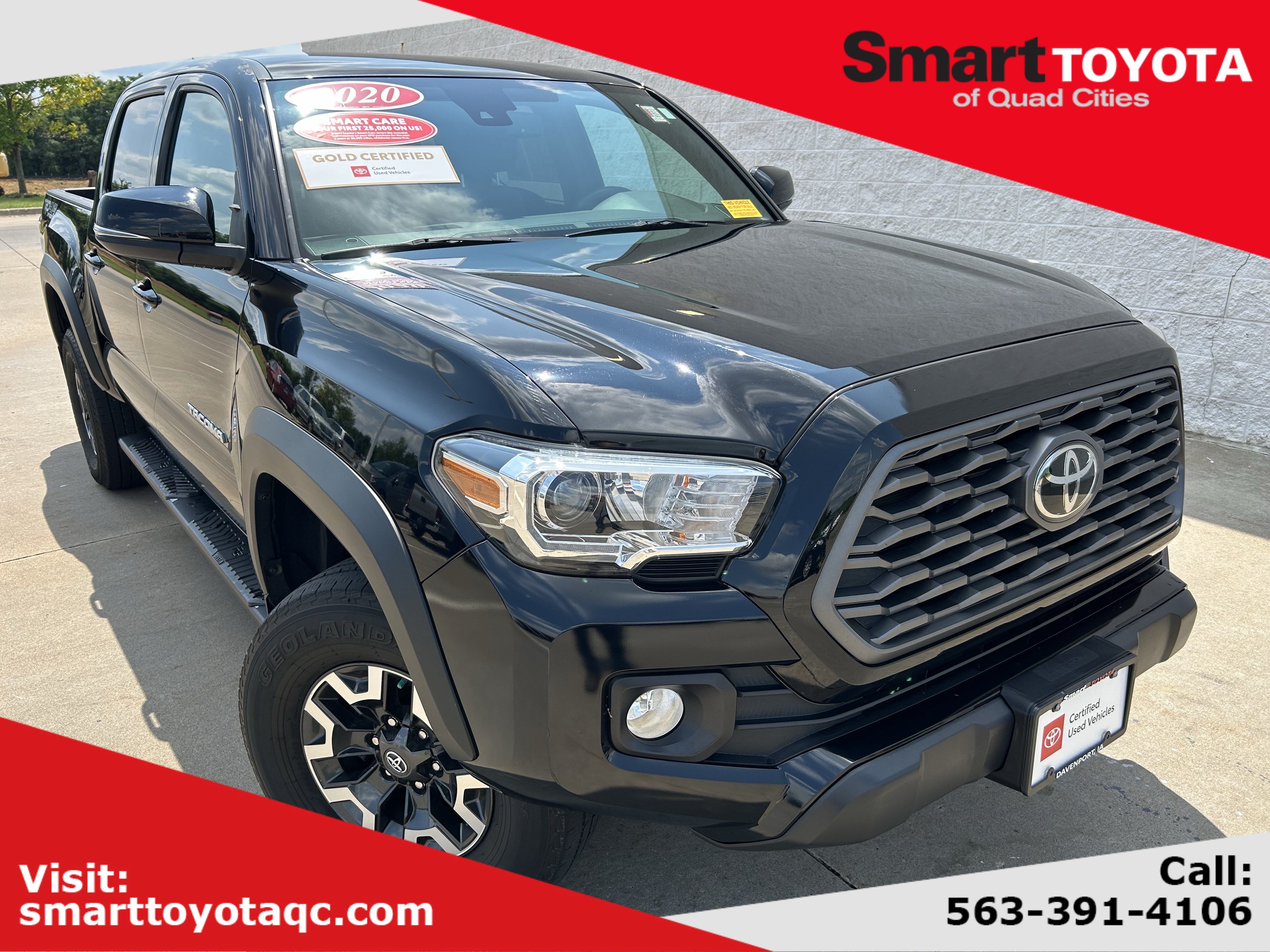 Certified 2020 Toyota Tacoma TRD Off-Road AWD/4WD image 1