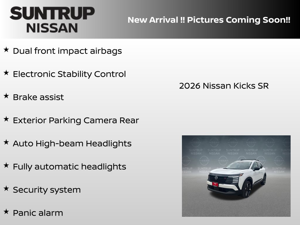 Certified 2026 Nissan Kicks SR w/ Cold Weather Package AWD/4WD image 23